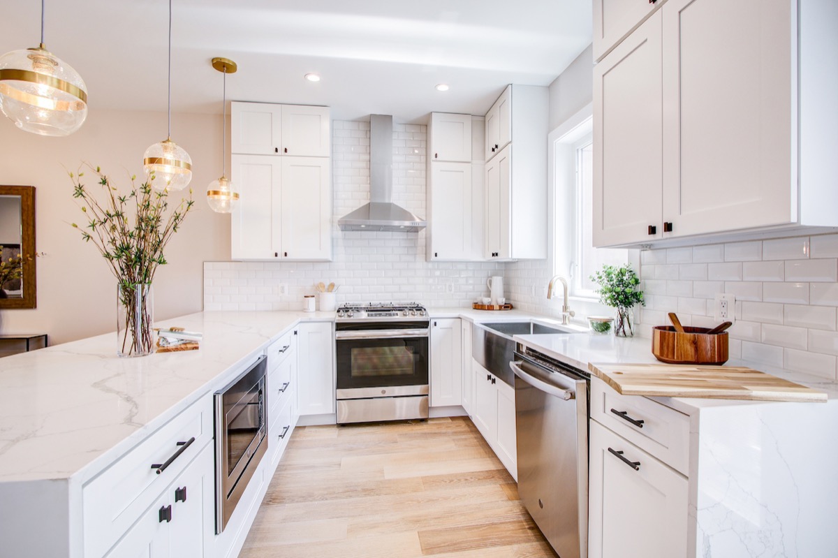 After — renovated kitchen